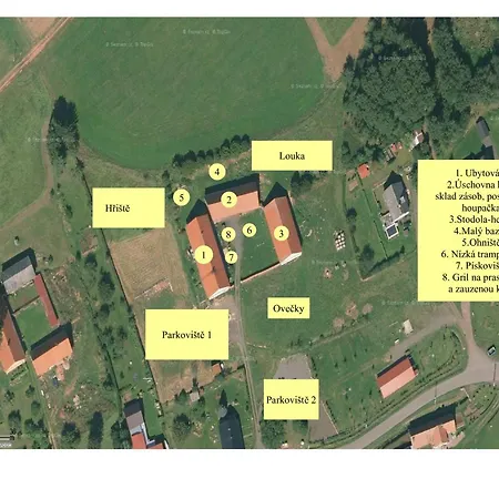 Venkovský dům Chalupa-statek Arkáda